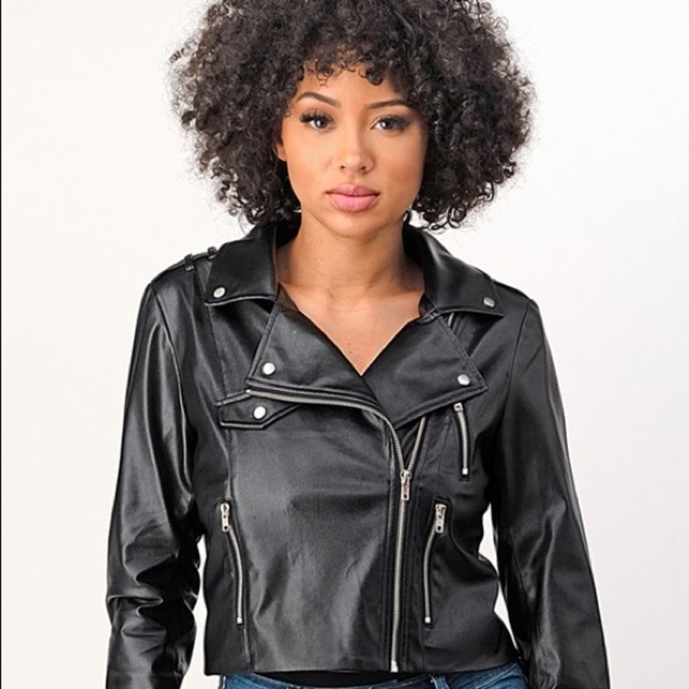 Faux Leather jacket